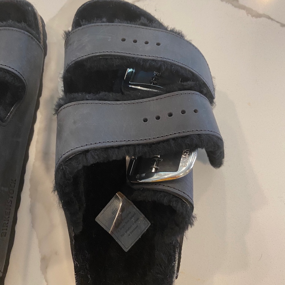 Birkenstock shearling